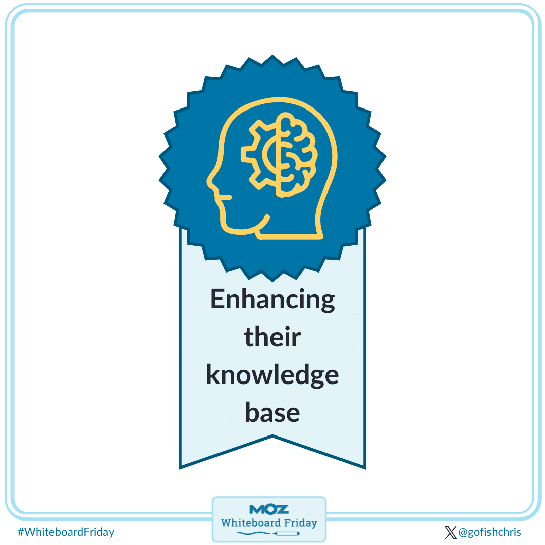 Enhancing their knowledge base